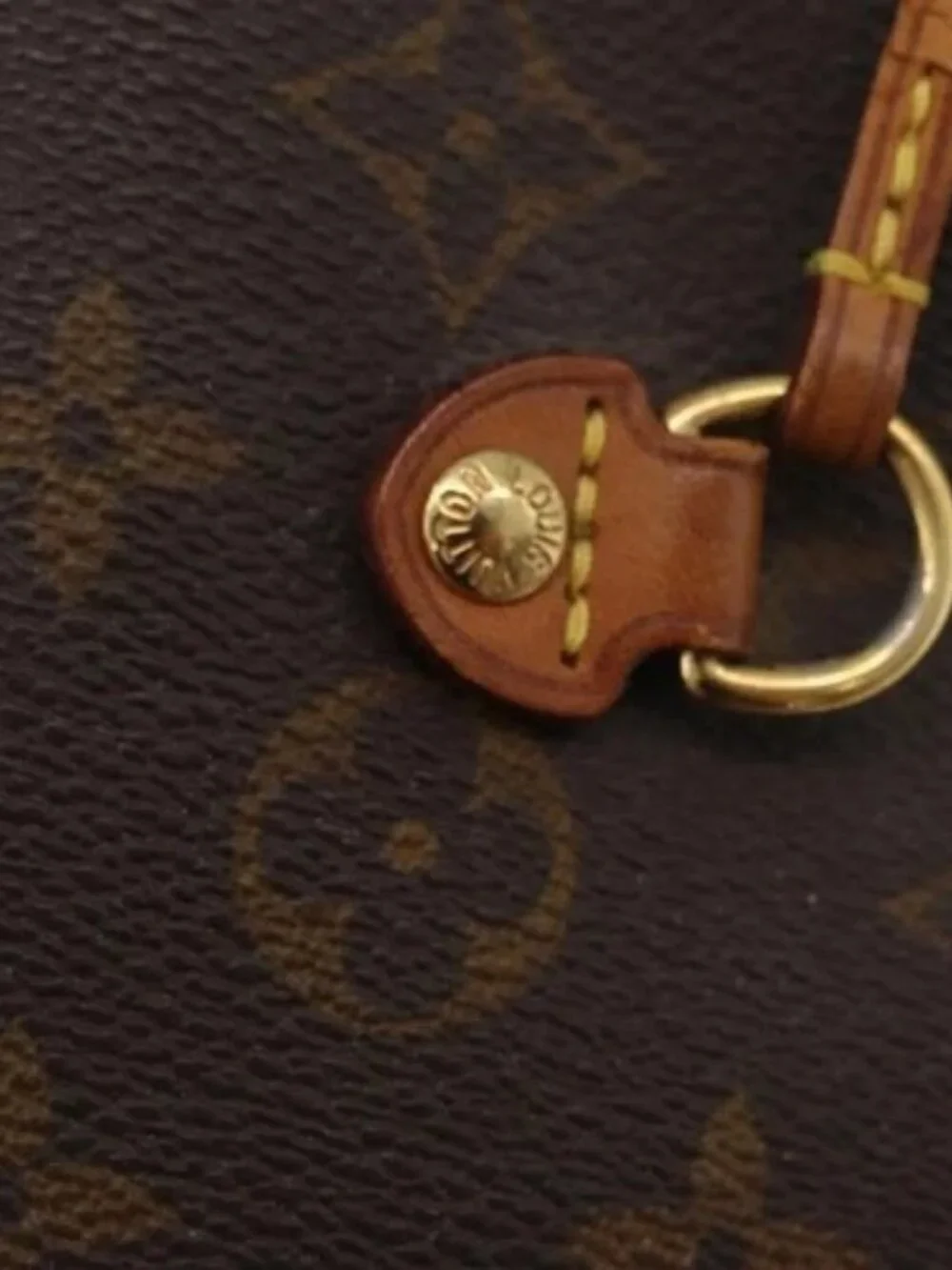 LOUIS VUITTON Monogram Neverfull MM Tote Bag M40156 LV Auth ka3917